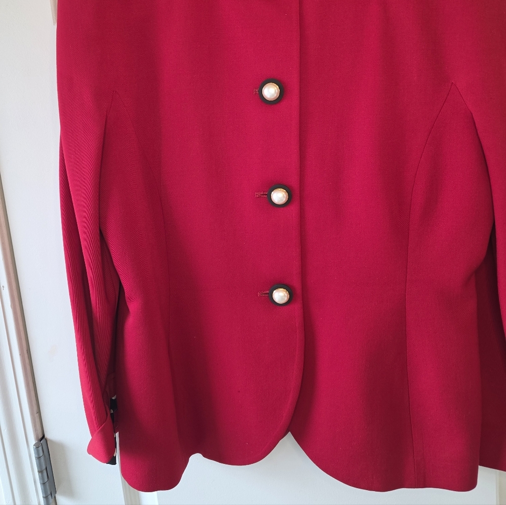 VINTAGE CHRISTIAN DIOR SUIT SIZE 12 - Picture 5 of 16